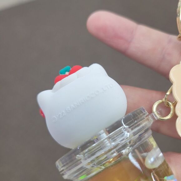 Brand New Sanrio Hello Kitty Bubble Tea Keychain - Picture 5 of 7